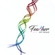Hair Feather Extensions in rainbow colors of red, orange, yellow, green, blue, and purple. Short and Long Hair Feathers available. Hair Feathers by Feather My Head