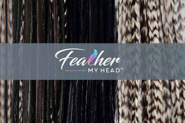 Black Hair Feathers