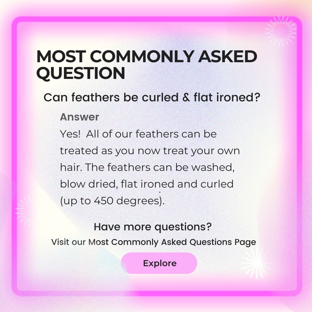 Feather My Head Hair Feather and Hair Feather Extension Kit with the