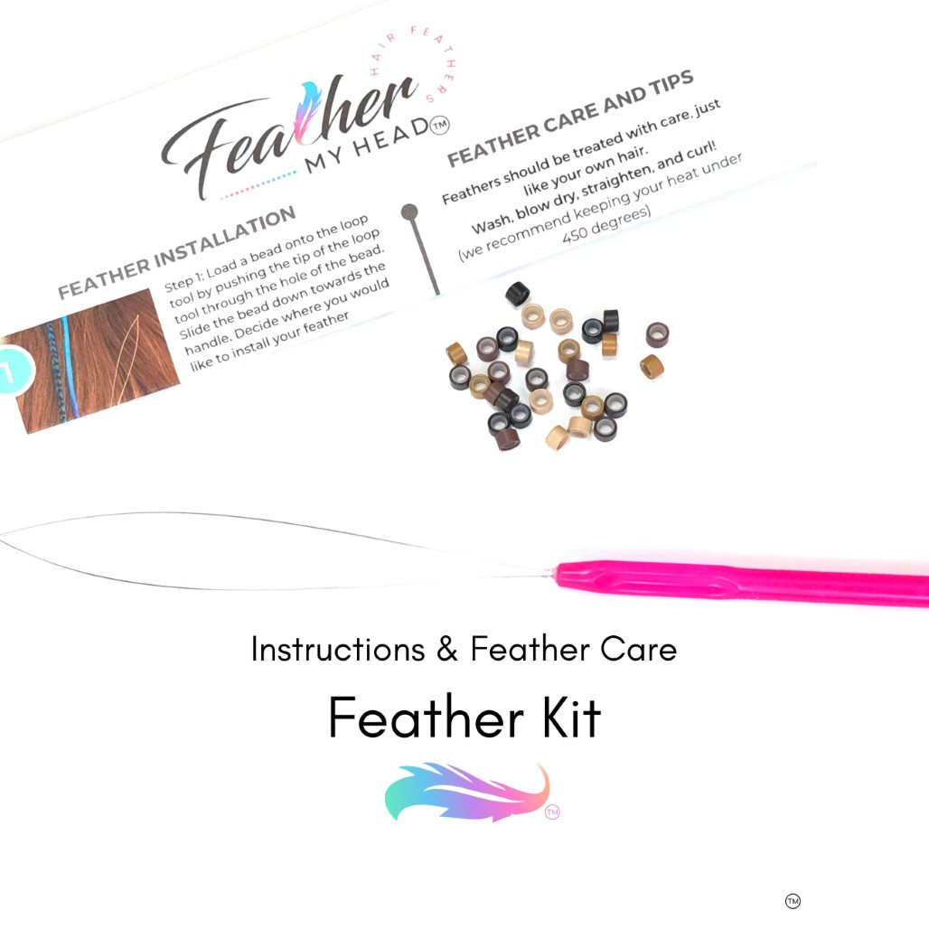 Hair Feathers Starter Kit – The Feather Junkie