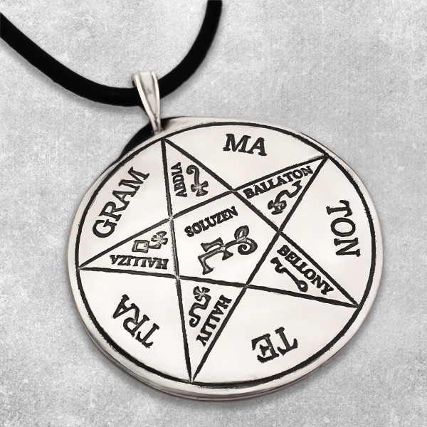 Pentacle of Solomon. Tetragrammaton Talisman. Protection from danger