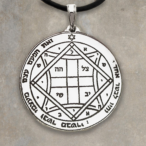 服/ファッション PS: First The Star of Venus Solomon Seal KING SOLOMON SEAL 40 Necklace, First Pentacle of Venus, Symbol