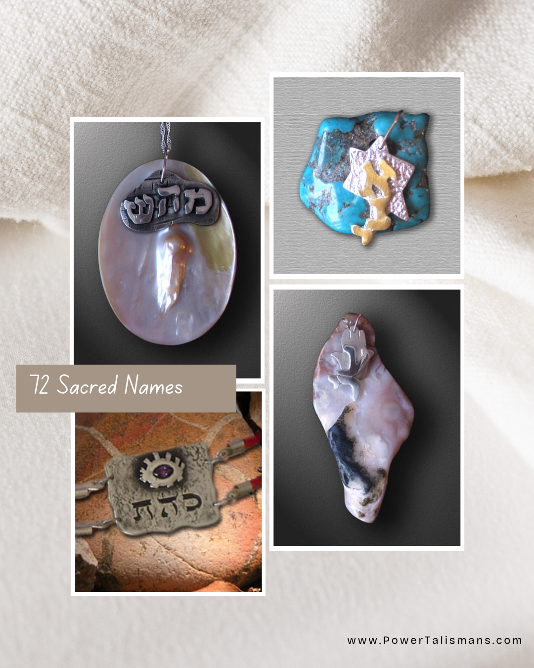 Custom Creations: 72 Names of God Talismans