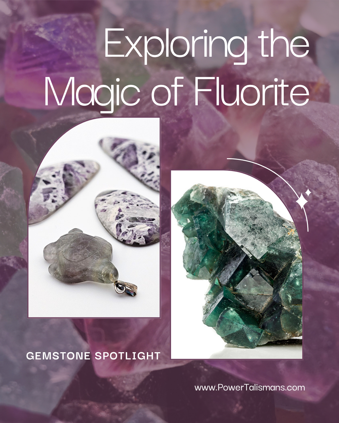 The Magic of Fluorite — Now in Our Reading Room Often called the “Genius Stone,” Fluorite is treasured for its ability to clear mental fog, sharpen intuition, and bring emotional clarity. It’s a stone of focus, balance, and higher awareness — making it the perfect ally in both spiritual and daily life.