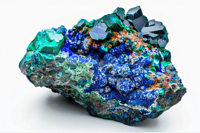 Azurite-malachite healing and magical properties