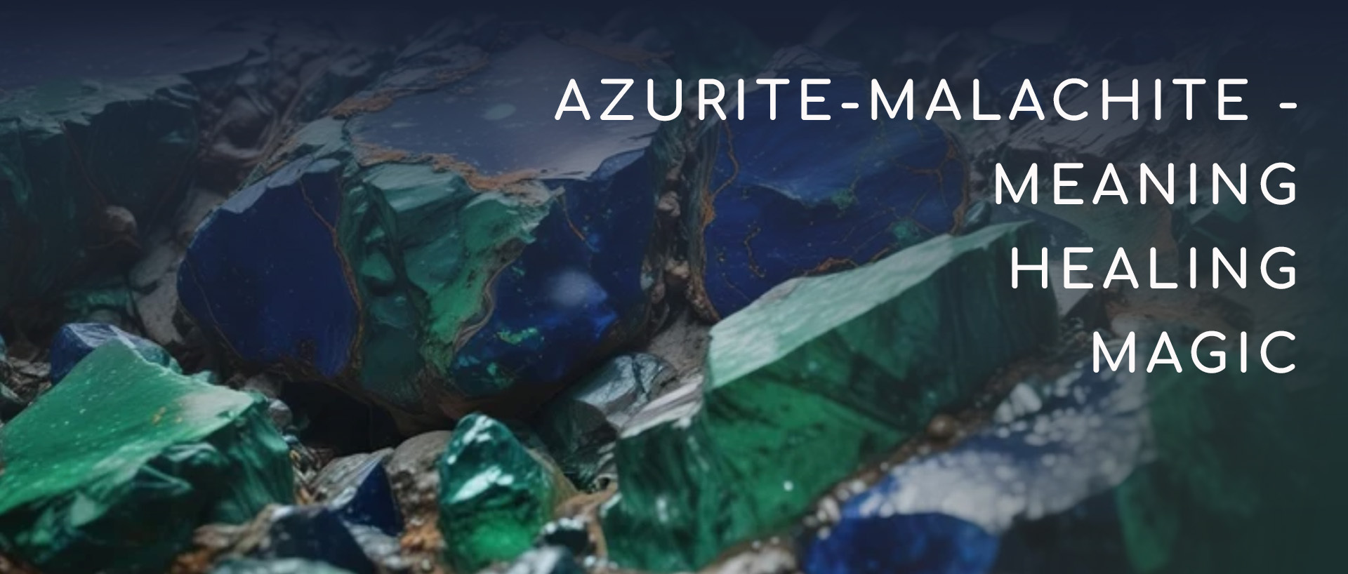 Azurite-Malachite - healing and magical properties