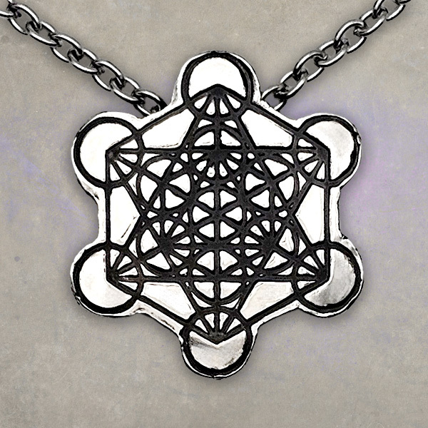 Metatron’s Cube Talisman. Guidance, Clarity, and Protective Light.