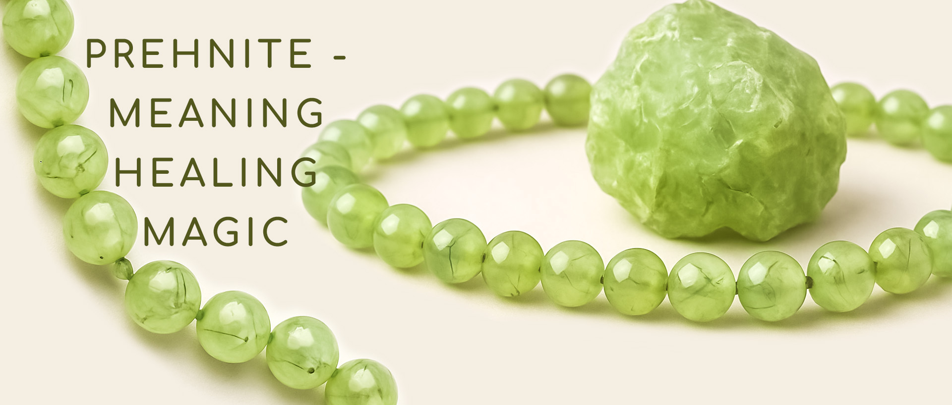 Prehnite Gemstone Meaning, Healing & Magical Properties