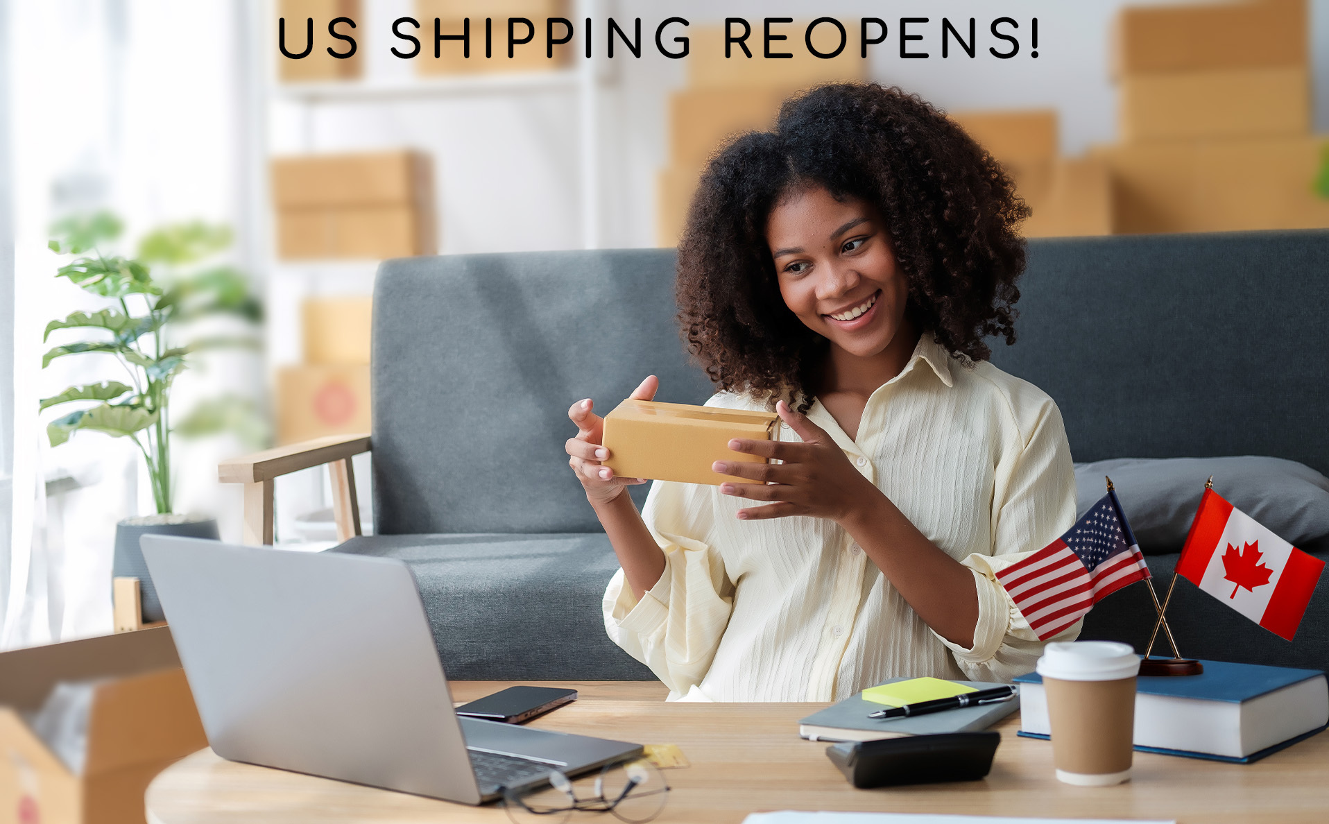 US Shipping Reopens!