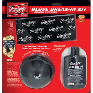 Rawlings Glove Break In Kit - Break-In, Shape & Restore BRKIT Rawlings Glove Break In Kit - Break-In, Shape & Restore BRKIT
