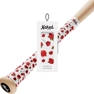 Artist Series Naked Bat Grips Baseball and Softball Bat Grip Tape – ROSES – 0.5mm 1.0mm