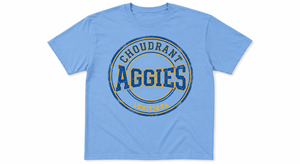 Aggies vintage tee design