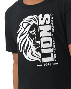Gildan Heavy cotton with Lions Logo