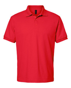 Gildan Dry blend Red polo Blank