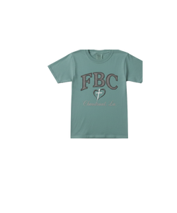 Comfort Colors Light Green with FBC Logo