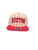 Ruston on a Pin stripe hat with 3D embroidery / Snap back, one size fits all