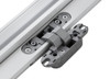 Concealed hinges that are adjustable in 3 axes