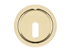 AURA Flush Key Lock - Polished Brass - OSRLOL3