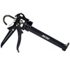 Black AWF Pro caulking gun angled downward against a plain white background.