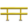 Ideal Shield Two Line Guardrail Standard or Heavy Duty, Select Length