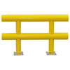 Ideal Shield Two Line Guardrail Standard or Heavy Duty, Select Length