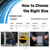Ideal Shield Flat Top Bollard Cover 1/8" Thick Sleeve for 4" or 6" Pipe, Striped Safety Colors, Tape Included