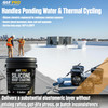 AWF PRO High Solids Silicone Roof Coating – White Reflective Waterproof Membrane for Flat & Low-Slope Roofs, UV Resistant High-Build Flexible Sealant – 5 Gallon Pail