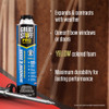 Infographic showing the features of window and door polyurethane foam sealant