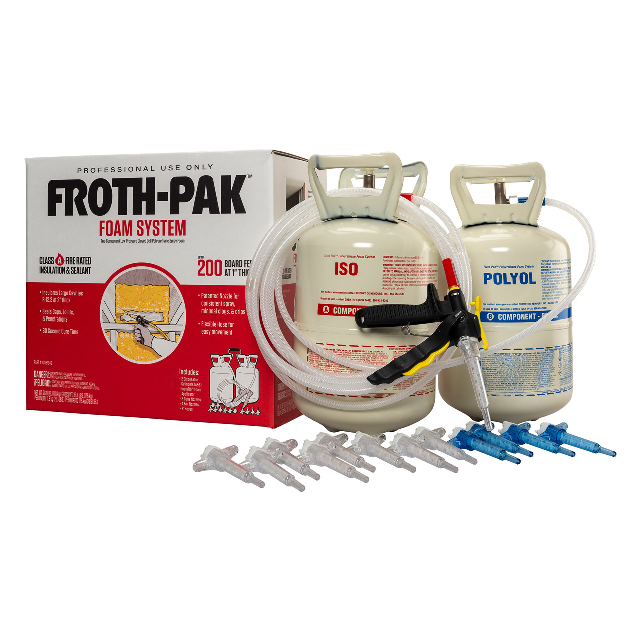 Froth-Pak 200 Spray Foam Insulation Kit