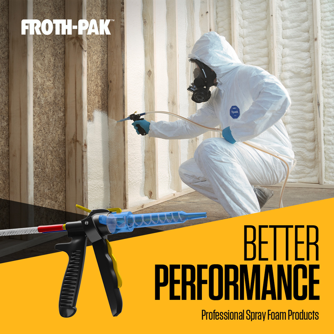 Froth-Pak 200 Spray Foam Insulation Kit