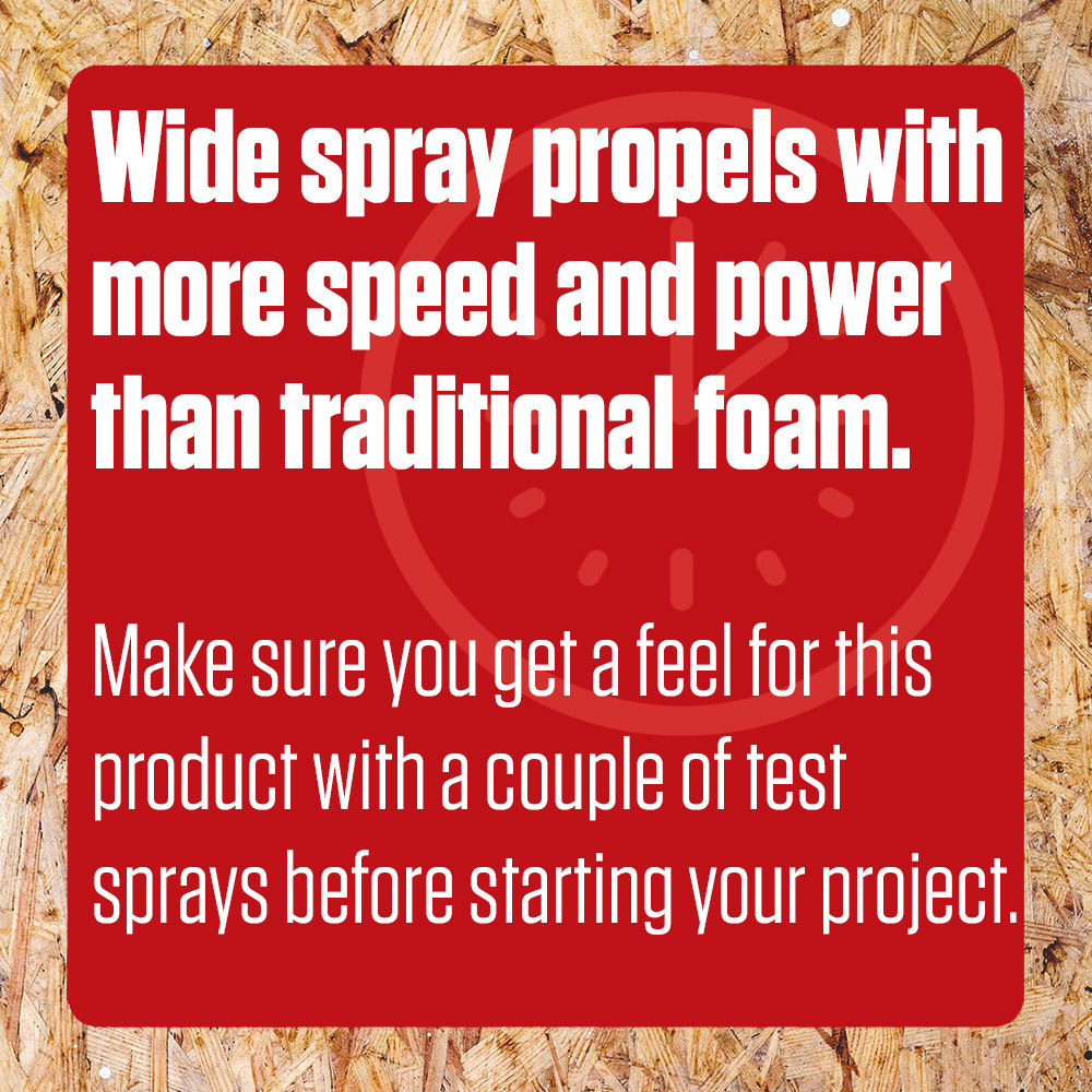 Great Stuff™ Wide Spray Foam Sealant 18oz – 12 Pack with Cone