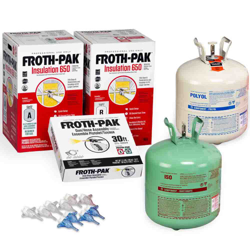 DuPont FROTH-PAK™ 650, A Tank, B Tank, 30 ft Hose