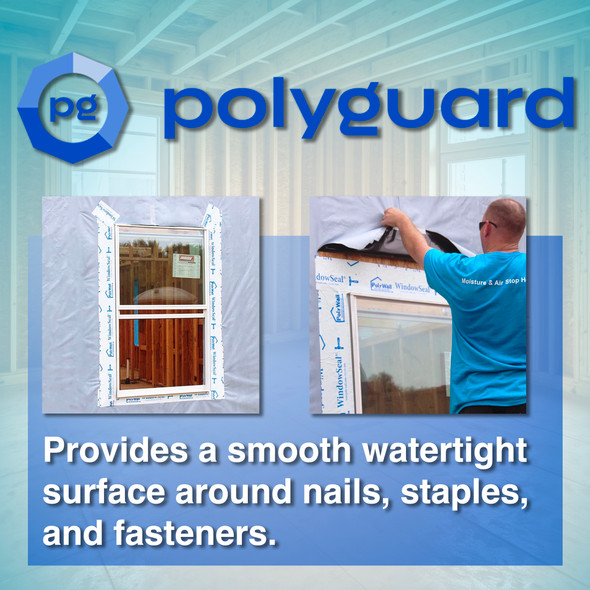 Polyguard® WindowSeal® Window Flashing Tape, 4-Pack Polyguard® WindowSeal® Window Flashing Tape, 4-Pack
