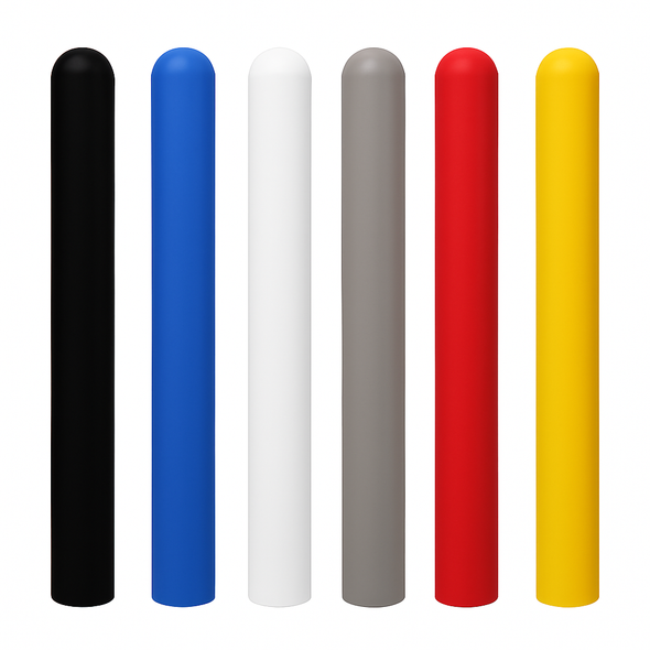 Ideal Shield Dome Top Bollard Cover – 1/8" Wall Thickness, 4" or 6" Diameter, Select Height, Select Color Ideal Shield Dome Top Bollard Cover – 1/8" Wall Thickness, 4" or 6" Diameter, Select Height, Select Color