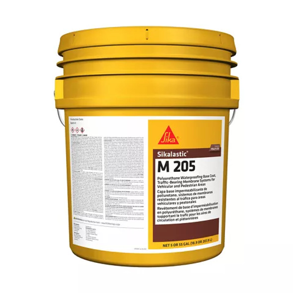 Sika Sikalastic® M 205 – 5 Gallon Low-VOC Polyurethane Base Coat for Deck Coating Systems Sika Sikalastic® M 205 – 5 Gallon Low-VOC Polyurethane Base Coat for Deck Coating Systems