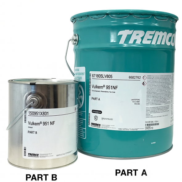 Tremco Vulkem 951NF Low-Odor Polyurethane Topcoat – Exterior, Heavy-Duty & Pedestrian Deck Coating Tremco Vulkem 951NF Low-Odor Polyurethane Topcoat – Exterior, Heavy-Duty & Pedestrian Deck Coating