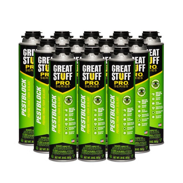 12 cans of pestblock