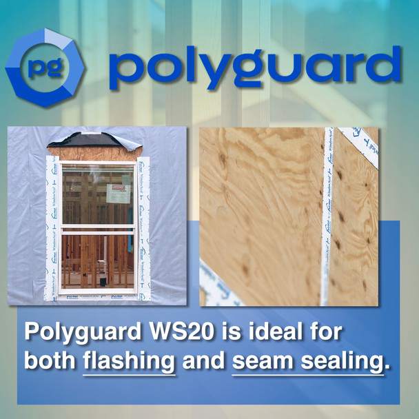 Polyguard®  WindowSeal® Window Flashing Tape, 4-Pack