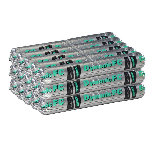 Dymonic® FC – High-Performance, Fast-Curing Hybrid Sealant, Full Case (15, 20oz Sausage Packs), Select Your Color