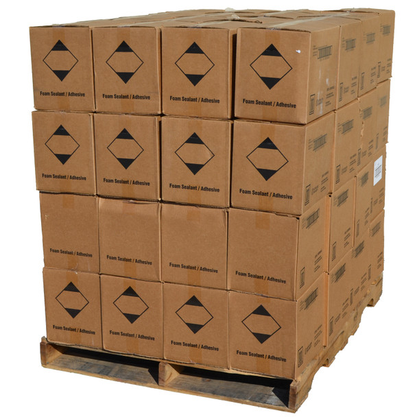 64 cases of enerfoam. 1 full pallet of cases.