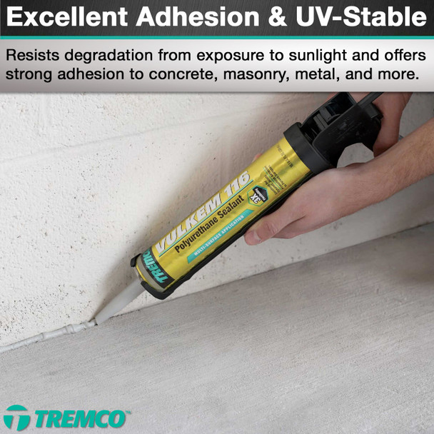 Vulkem® 116 Single-Component Polyurethane Sealant – Half Pallet (30 Cases / 900 Cartridges), 10 oz, Select Your Color