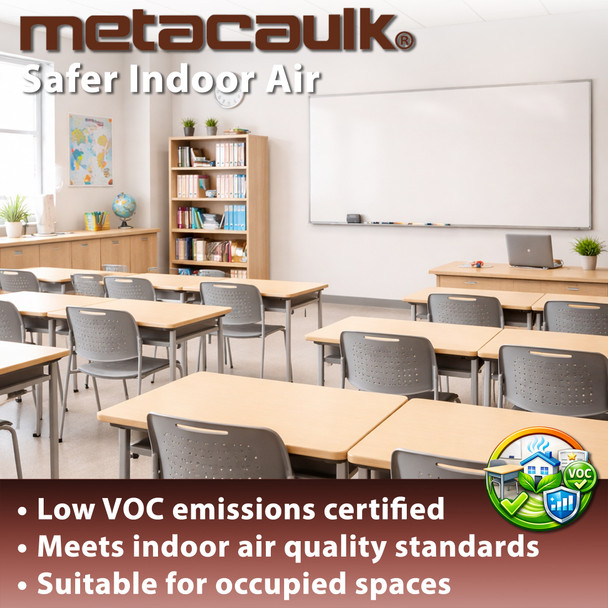 Metacaulk® Firestop Putty Pads 7" x 7" – Fire-Rated Electrical Box Pads, Non-Curing Intumescent Firestop, Full Case (20 Units)