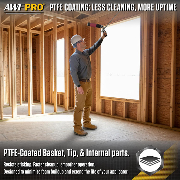 AWF PRO® 2 ft. Professional Spray Foam Gun, 10 Pack