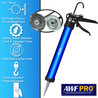 AWF Pro® Blue Anodized Aluminum Hull Sausage/Cartridge Caulk Gun, 12:1 Thrust, 10 oz. Cartridge, 20 oz. Sausage with 3 Tips