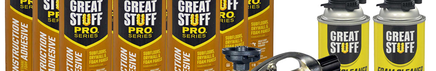 Pro Floor & Wall Adhesive Foam, 26.5-oz.