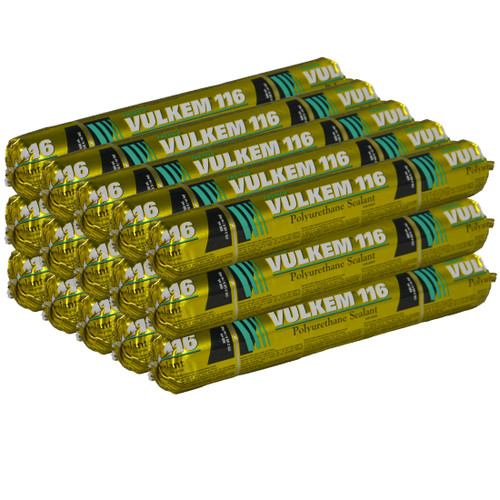 Vulkem 116, 10 oz Cartridge, Assorted Colors Case of 30 with AWF PRO Gloves