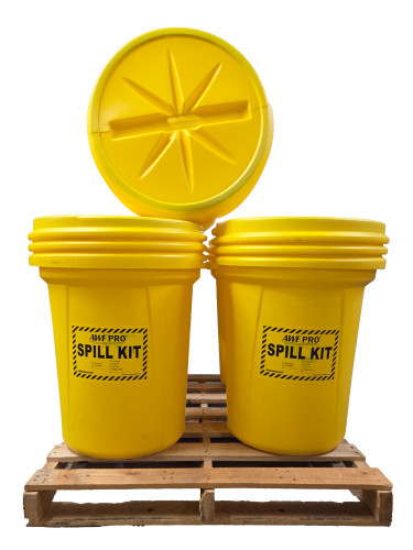 AWF PRO 30 Gallon Universal Spill Kit – Industrial Cleanup Pack of 5