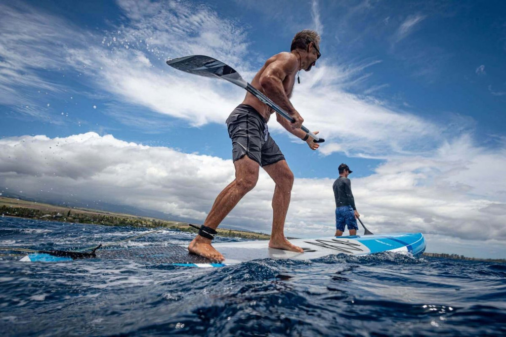 SIC Bullet 12.6 X 30 SUP Stand Up Paddle Board Action