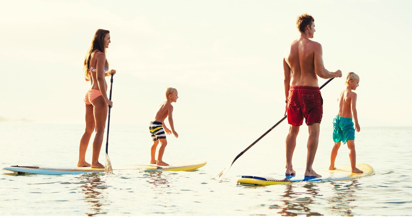 paddle board