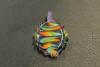 G Wiz - Rainbow Twist Disc Pendant